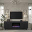 Poularies Leffel Solid Wood  TV Stand for TVs up to 85 inches, No Assembly Required-1870096737-1870096738-1870096739