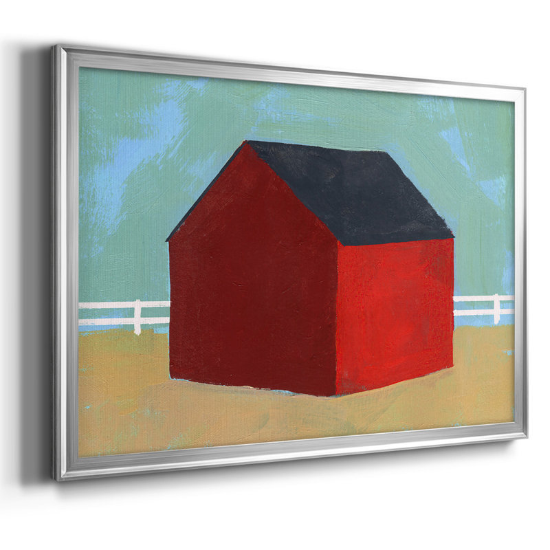 Big Red One IV, reproduction d'art sur toile, H 30 po x l 44 po x P 1,5 po, Argent