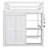Full Loft Bed With Storage-53614492