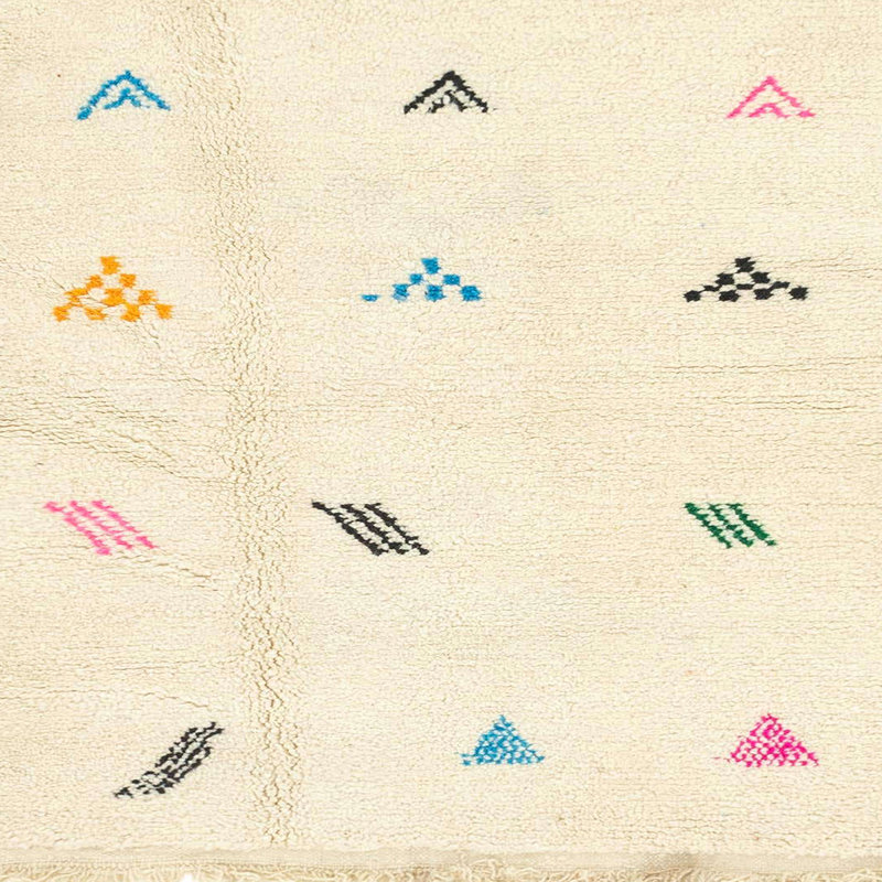 Abstract Indoor Rug, Square 4'