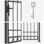Gate with Gate in Grey-1592315800