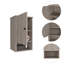 Kensington 1-Shelf Medicine Cabinet Light Grey