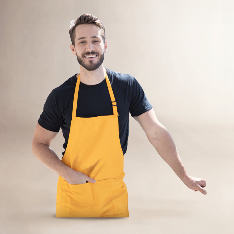 Tablier de chef, Jaune