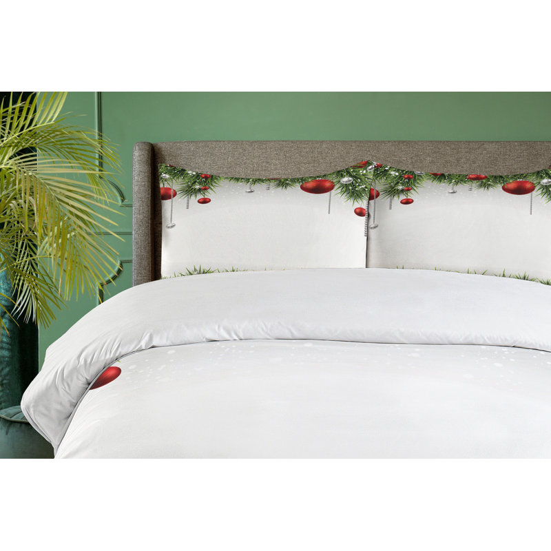 Christmas Modern & Contemporary Polyester Duvet Cover, Twin