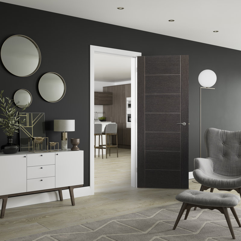 Palermo Internal Door Prefinished, 1981mm H x 686mm W x 35mm D