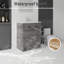 Meuble-lavabo autoportant avec lavabo