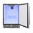 23.4 in. Stainless Steel, Built-In Refrigerator and Beverage Cooler, 5 Cu. ft. 5C-MF-SS