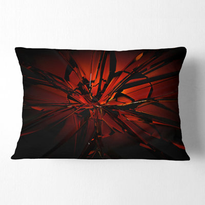 Abstract Reversible Throw Pillow