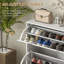 16 Pair Flip Down Shoe Storage