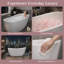 Baignoire autoportante en acrylique 60 po, double rétention de la chaleur, trempage profond, dossier incliné ergonomique, bonde escamotable (blanc brillant)