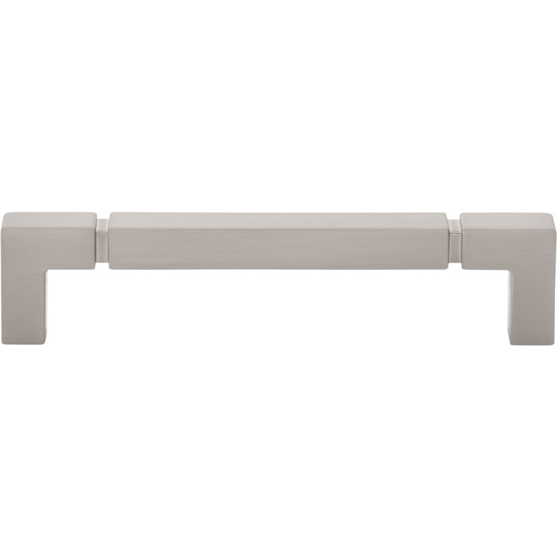 Langston Bar Pull, Brushed Satin Nickel, 5 1/16" Center To Center