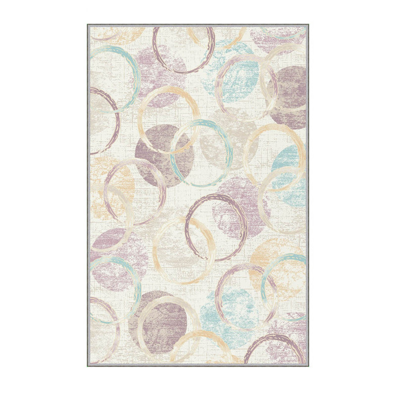 Antibacterial Hall Carpet, 3D Digital Printed, 3.3 x 4.9 ft | 100% Polyester, 0.3 in Pile Height, Non-Slip Underside, Machine Washable, Durable & Easy Care | Perfect for Living Room, Entryway & Home Décor