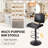 Adjustable Swivel Upholstered Bar Stools Counter Stools-1093358748-1093358746