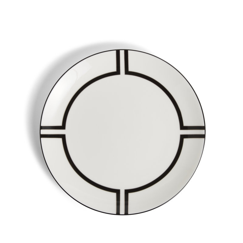 Vera Wang Luxe Graphite 8.1in Plate