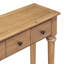 Table d'entrée avec 4 tiroirs, console rétro avec tablette ouverte pour les entrées, les salons et les couloirs-990558233