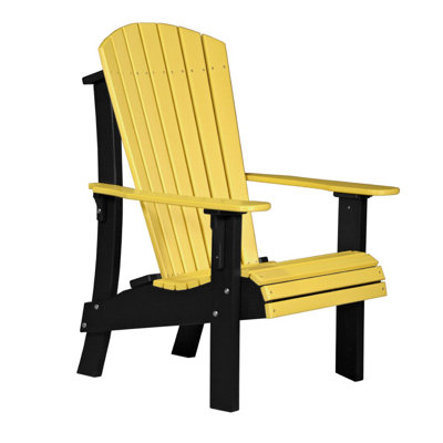 Chaise adirondack en plastique royal Zussen