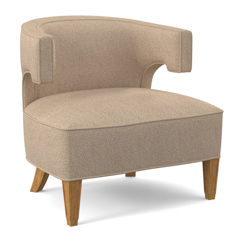 Chaise Laurel, Ambre, Mélange de polyester blé maya