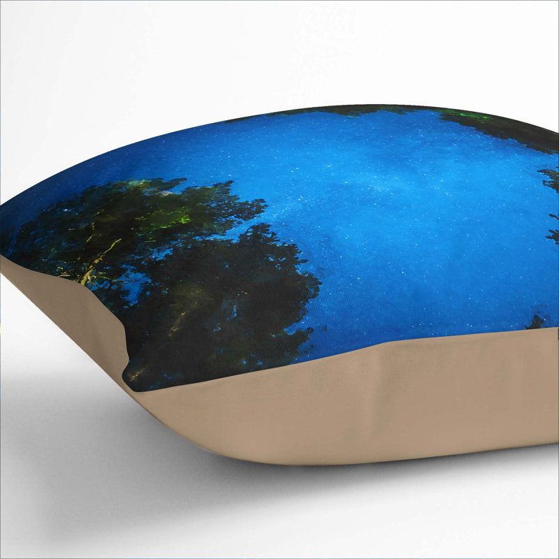 Square Throw Cushion, 40cm H x 40cm W x 15cm D, Stone