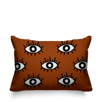Coussin intérieur / extérieur Ankara Evil Eye
