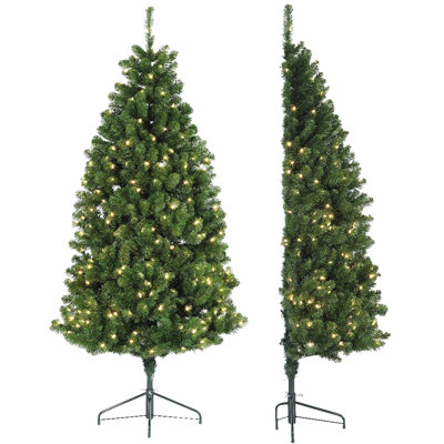 84' Lighted Fir Christmas Tree