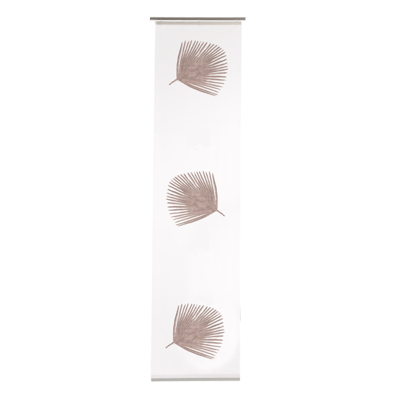 Garvin Semi Sheer Vertical Blind, Brown