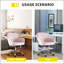 Chaise de bureau moderne, hauteur réglable, roulettes-136969377