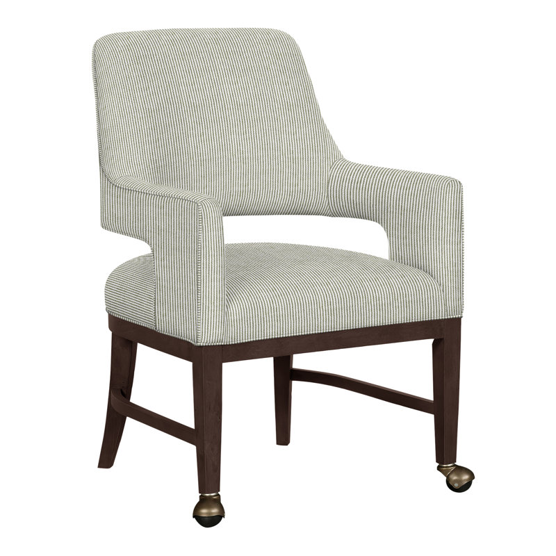 Josie Grande 19.5'' H Upholstered Beech Armchair, Perigold Replay Fern, Tobacco