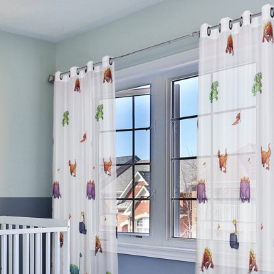 Adelia Sheer Curtain Single Panel