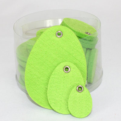 0.18'' Fabric Holiday Shaped Ornament