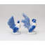 Ensemble mini salière et poivrière Blue Rooster