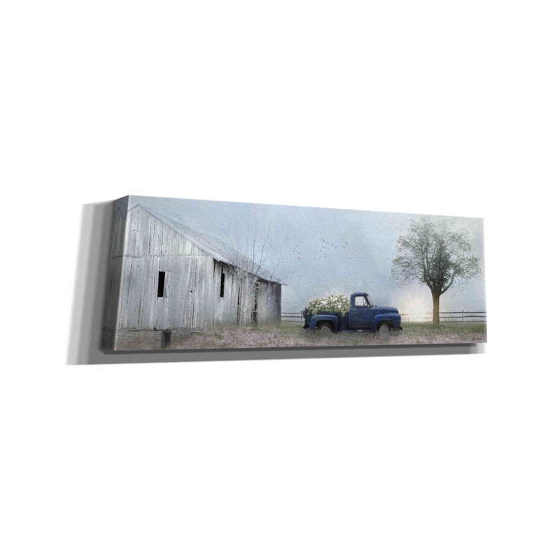 Gracie Oaks «Jonestown Barn» par Lori Deiter, H 12 po x l 36 po x P 1,5 po