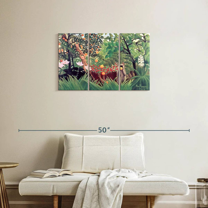 Alvord Exotic Landscape 1910, 20" H x 33" W