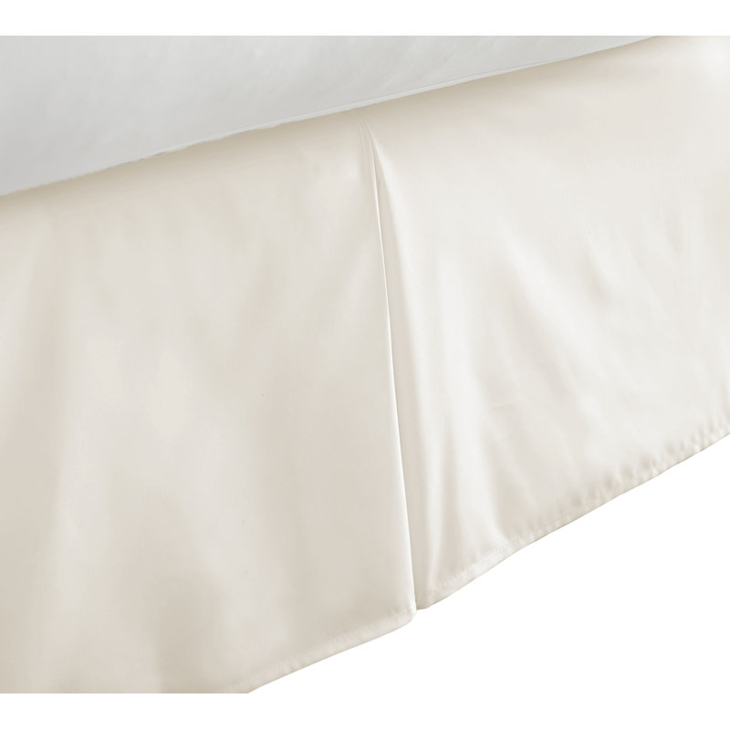 Jupe De Lit De 1800 Fils Roscoe, Crème, Cali King