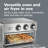 Hamilton Beach® Air Fry Countertop Oven 6 Cooking Functions