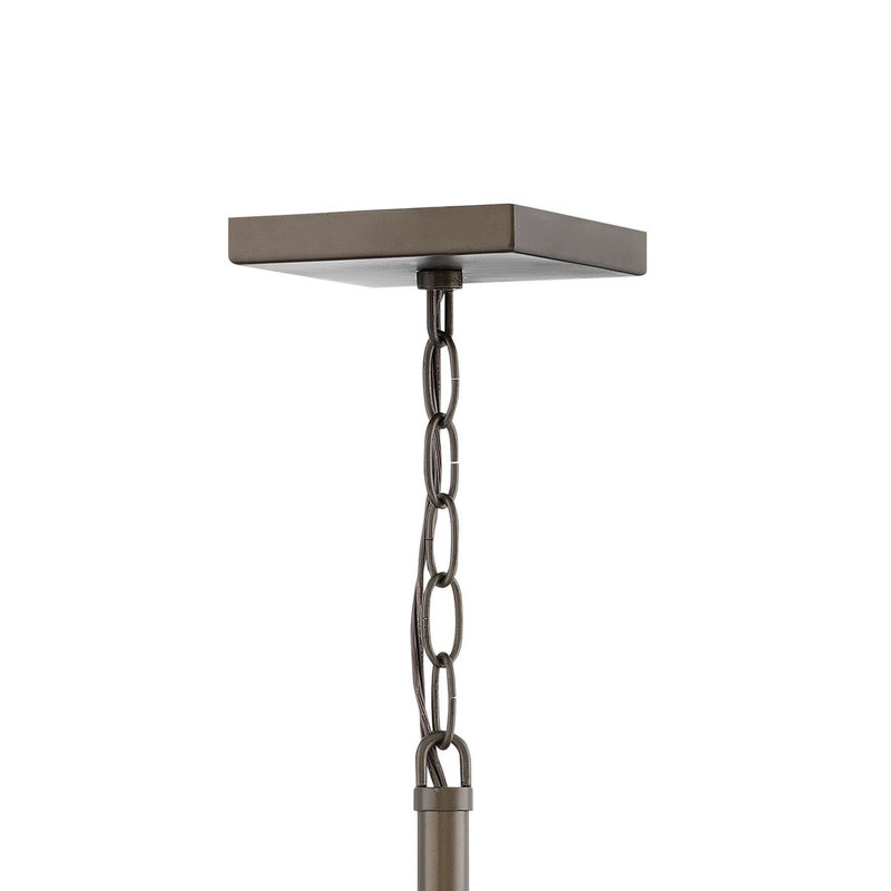 Rhodes 4 -Bulb 28.25'' H Outdoor Chandelier, Warm Bronze
