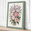 Pale Rose Arrangement Botanical - Wrapped Canvas-4310720-4310727