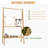 Emajean Bamboo Bathroom Shelves