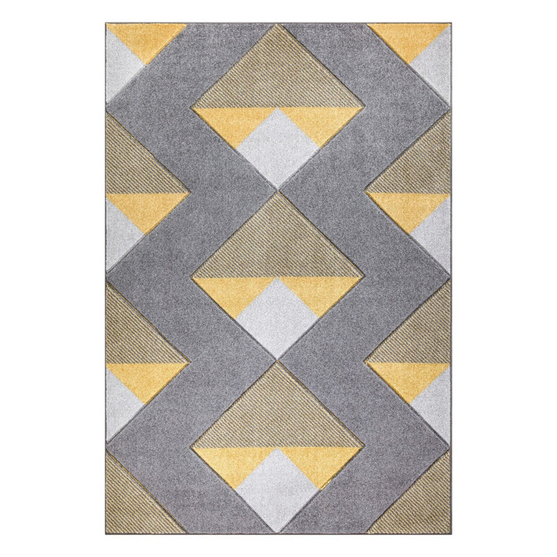 Dietlinde Geometric Area Rug, Rectangle 200 x 290cm 