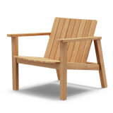 Haven Low Chair, Modern Teak Adirondack