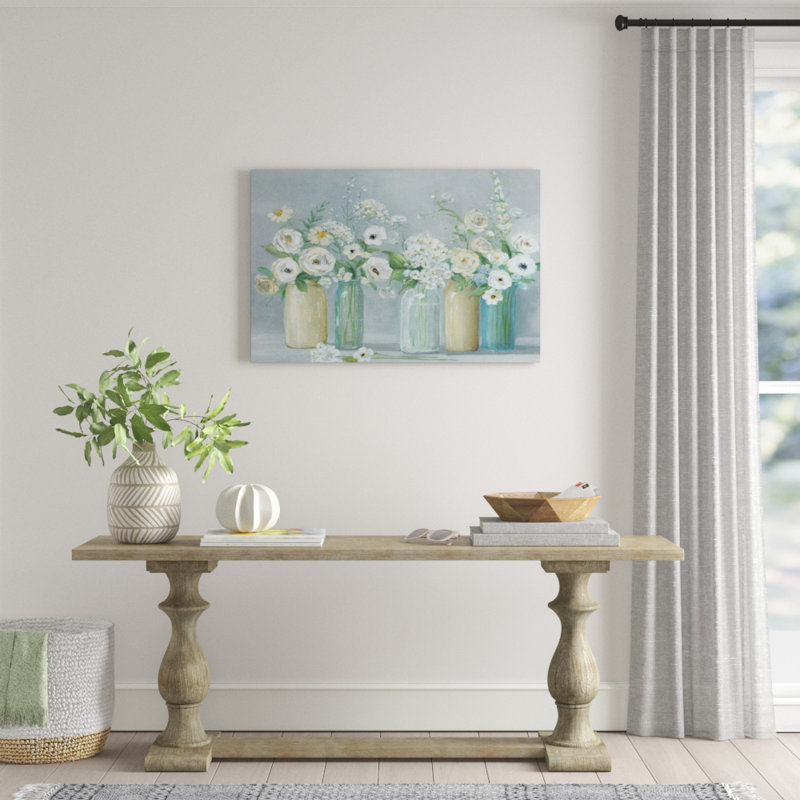 «Blooming Meadow Beauties», reproduction, H 32 po x l 48 po x P 1,5 po, Toile tendue