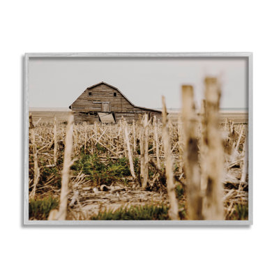 Ancienne grange rustique de Stupell Industries, giclée par Nathan Larson