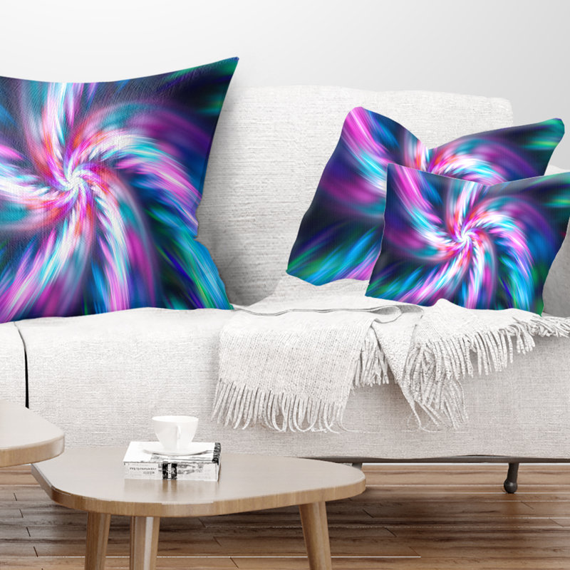 Coussin lombaire floral à danse floral