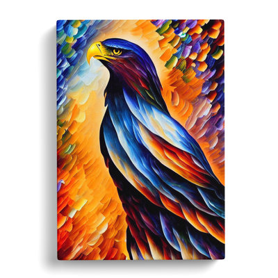Benkelman Eagle Vol.4 - Wrapped Canvas Print