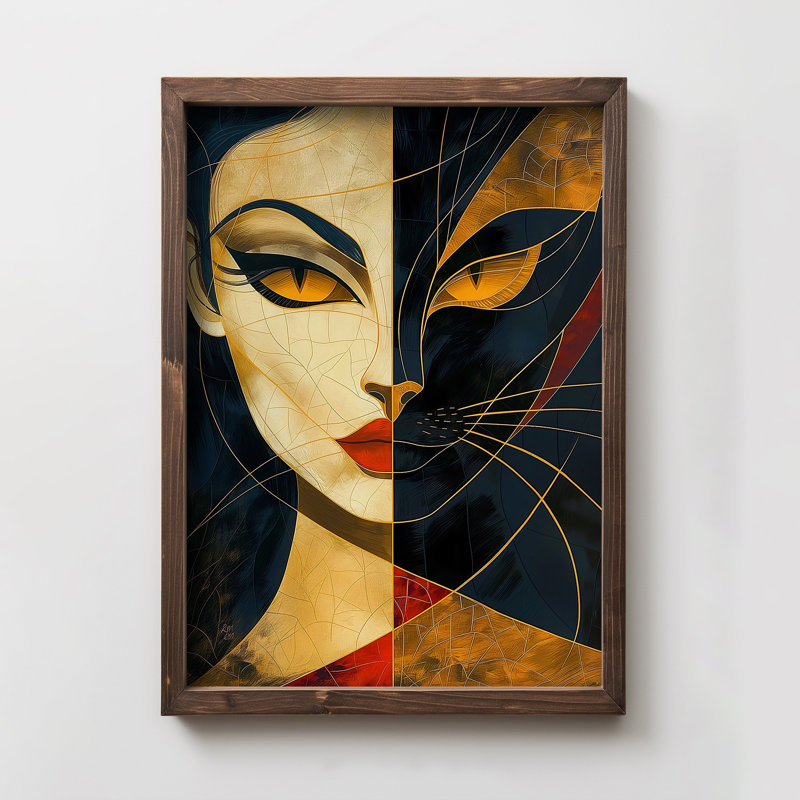 Elegant Decorative Framed MDF Painting, 19.7 x 27.6 x 0.1 inches | 100% MDF (3 mm Thick) with 100% Pine Wood Frame | UV Printed Art for Home Décor, Ideal for Living Room, Office & Gallery Wall Display