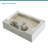 24"L x 16"W Freestanding Utility Sink Ceramic Rectangular Console Bathroom Sink Wall-mount Bathroom Basin with One Faucet Hole,Washboard,Stainless Steel Bracket-123705430-123705434