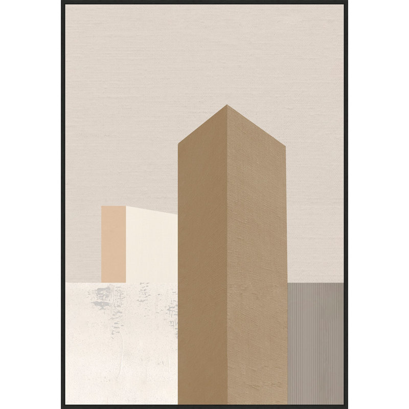 "Opulent Structures 4" par Thom Filicia - cadre flottant, impression sur toile