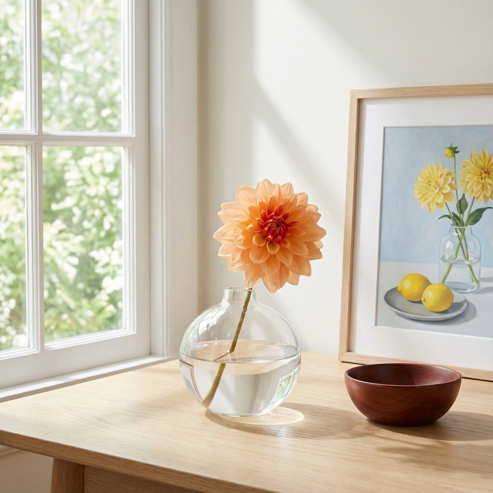 Eske 5.75'' Handmade Glass Table Vase