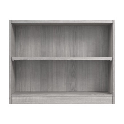 Petite bibliothèque à 2 tablettes Paulica, pour le rangement et la présentation dans le bureau personnel ou le salon