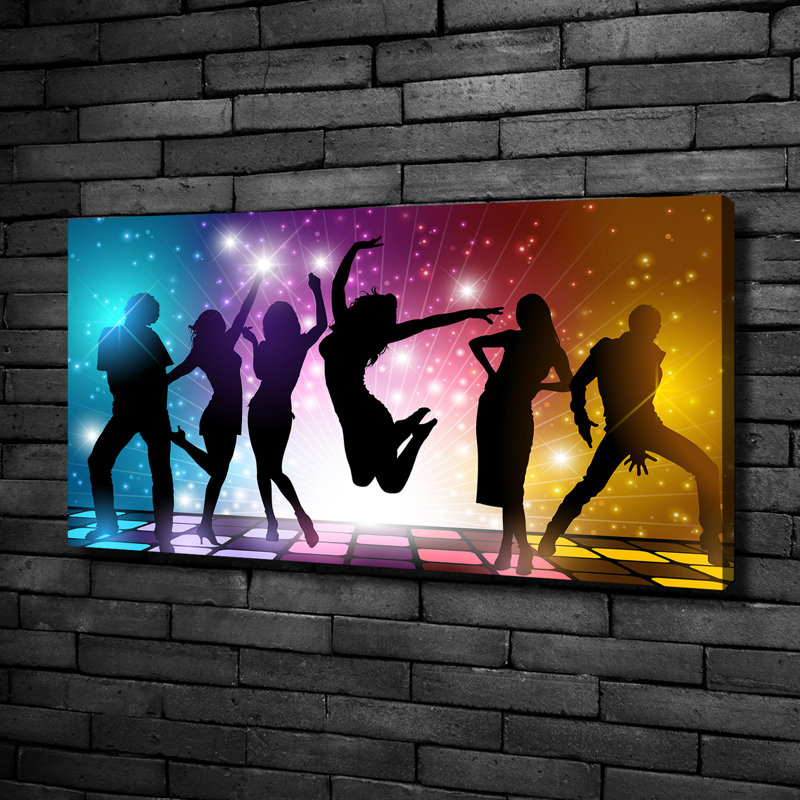 Disco - No Frame Print on Canvas