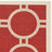 Arneshia Geometric Red/Bone Area Rug-20794364